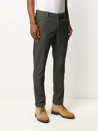 Dondup Slim-fit Chinos In Grey