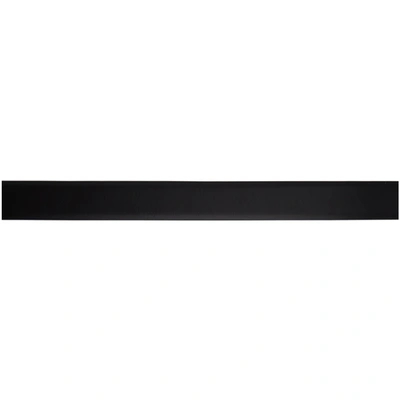 Shop Burberry Black Two-tone Tb Belt In Black A1189