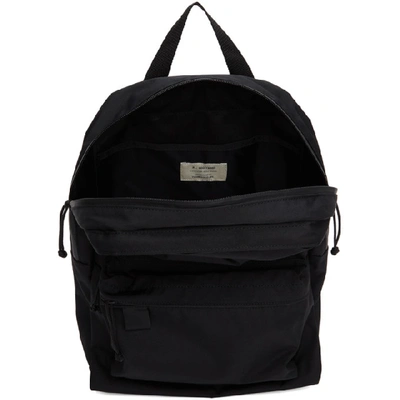 Shop N.hoolywood Black Nylon Canvas Backpack