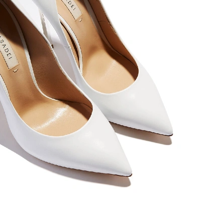 Shop Casadei City Light Blade Penny In White