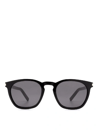 Shop Saint Laurent Sl 280 Sunglasses In Black