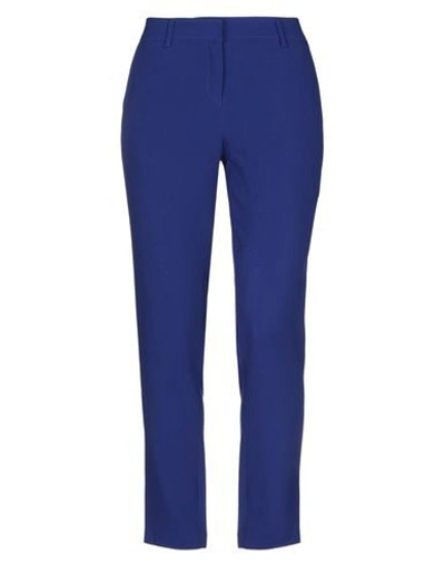 Shop Atos Lombardini Pants In Blue