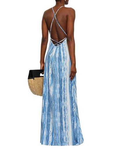 Shop Melissa Odabash Long Dresses In Blue