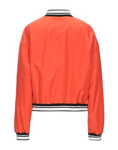 Shop Dolce & Gabbana Jackets In Orange