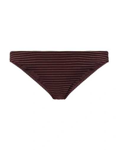 Shop Zimmermann Swim Briefs In Maroon