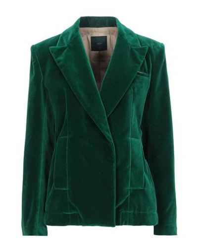 Shop Jejia Sartorial Jacket In Green