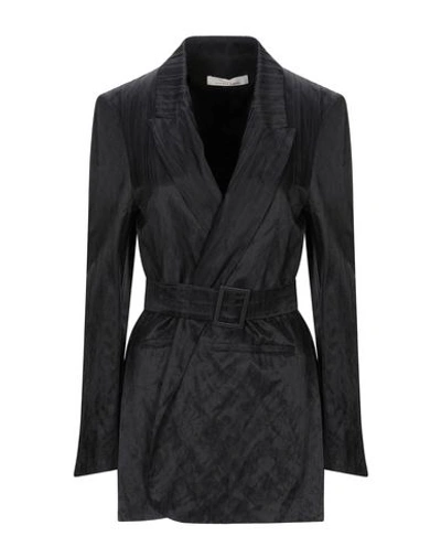 Shop Liviana Conti Sartorial Jacket In Black