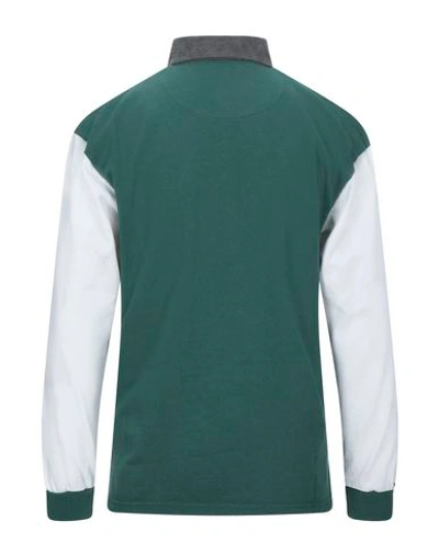 Shop Jw Anderson Polo Shirts In Green