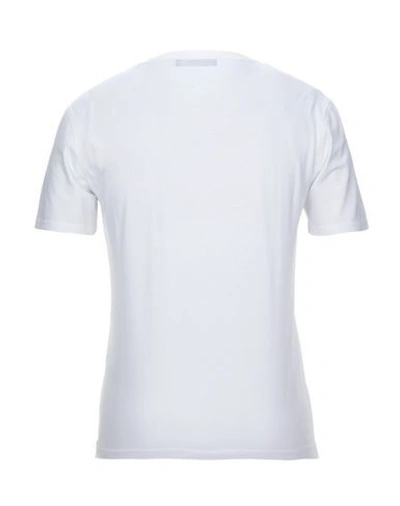 Shop Ermenegildo Zegna T-shirts In White
