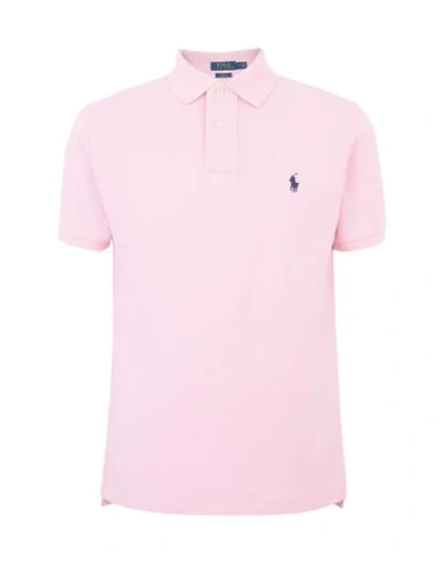 Polo Ralph Lauren Polo Shirts In Pink | ModeSens