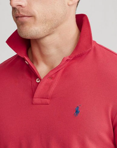 Shop Polo Ralph Lauren Polo Shirts In Red