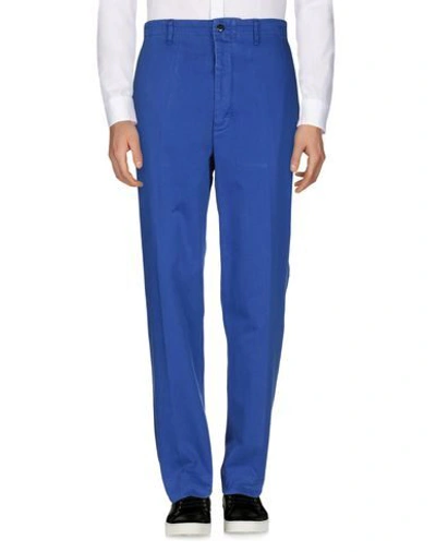 Shop Bellerose Casual Pants In Blue
