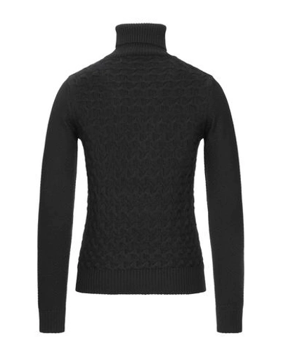 Shop Jeordie's Man Turtleneck Black Size S Merino Wool, Acrylic