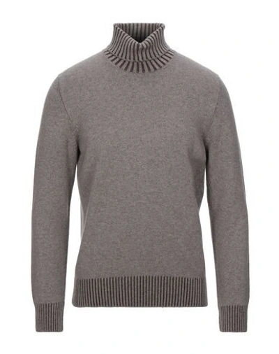 Gran Sasso Turtlenecks In Dark Brown