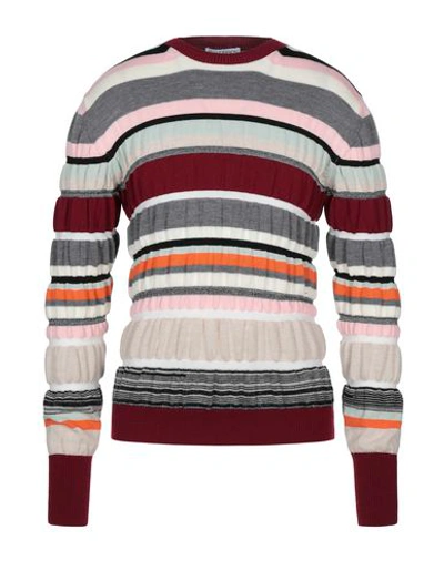 Shop Jw Anderson Sweaters In Maroon