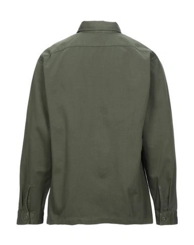 Shop Bellerose Shirts In Military Green