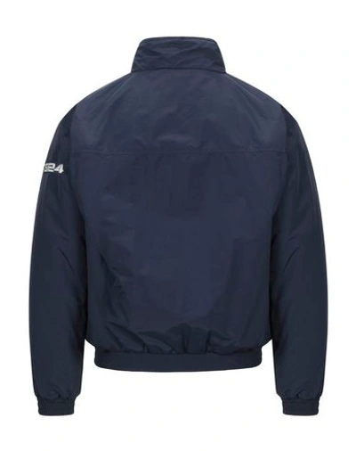 Shop Umbro Jackets In Dark Blue