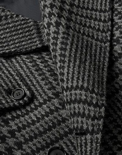Shop Alexander Mcqueen Coats In Grey