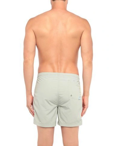 Shop Arena Swim Shorts In Light Grey