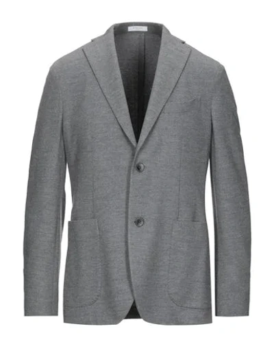 Shop Boglioli Man Blazer Grey Size 46 Virgin Wool