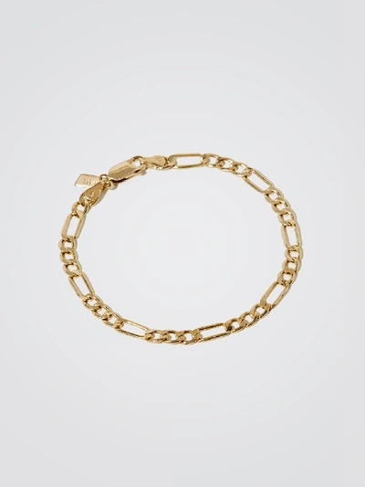 Shop Loren Stewart Xl Figaro Chain Bracelet - 14kt Yellow Gold - Size One
