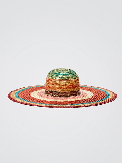 Shop Missoni Treccia Di Grano Hat In Multicolor