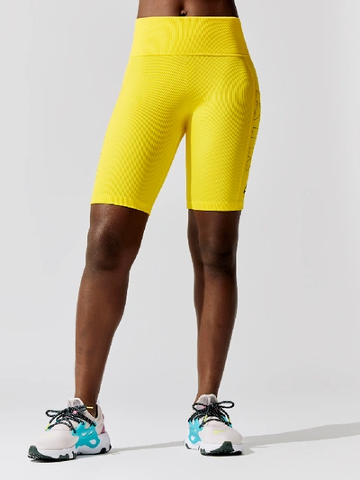 Shop Nike Air Bike Short In Opti Yellow
