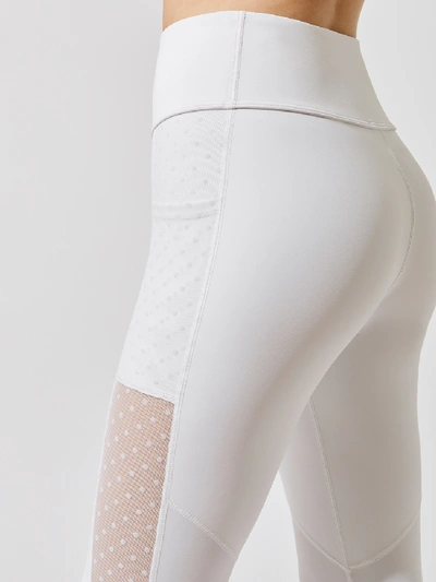 Shop Alala Mirage Crop Tight In White Dot