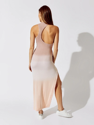 Shop Alix Nyc Beekman Dress In Rosewood-peach Ombre