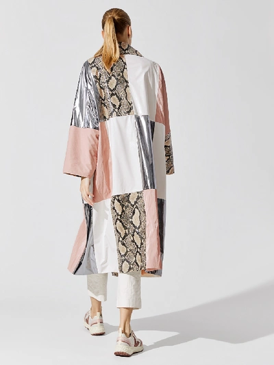 Shop Stand Studio Stacy Coat In Bbl/silver/white