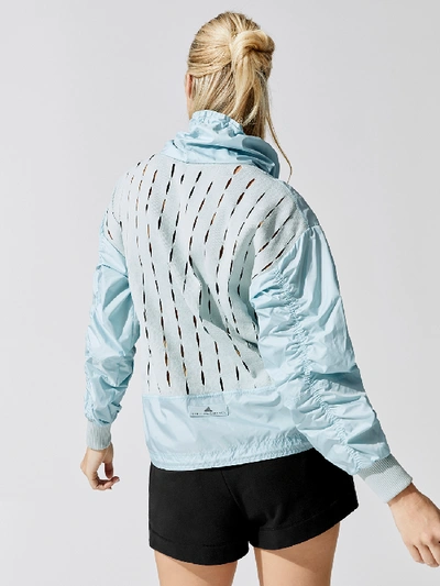 Shop Adidas By Stella Mccartney Running Tech Pullover In Sterling Blue