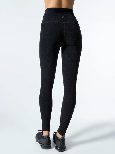 Shop Beyond Yoga High Waisted Midi Legging In Darkest Night