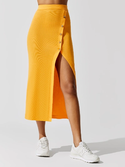 Shop Alix Nyc Fordham Skirt In Marigold