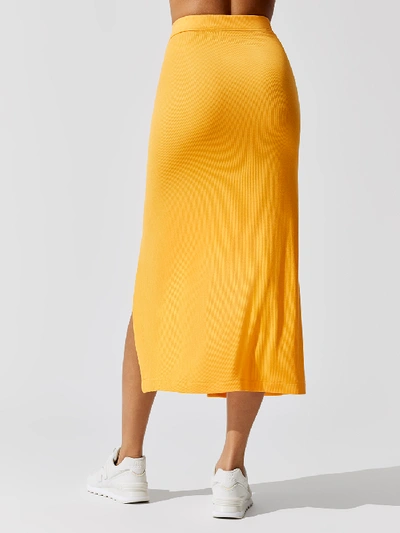 Shop Alix Nyc Fordham Skirt In Marigold
