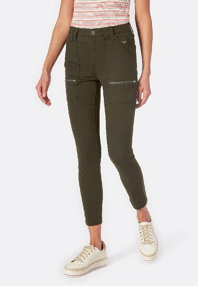 Shop Current Elliott Joie High Rise Park Skinny G Pant In Fatigue