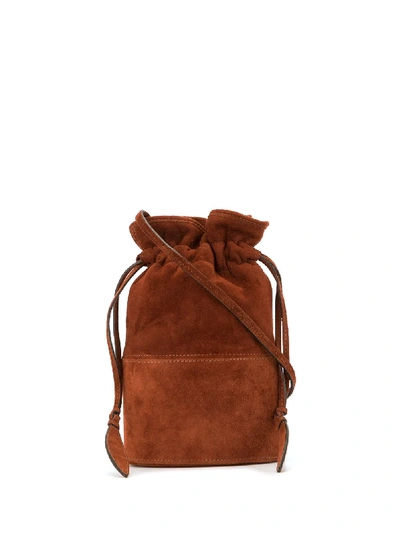 Shop Hunting Season Small Lola Bucket Bag In Brown