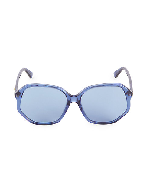 gucci geometric sunglasses