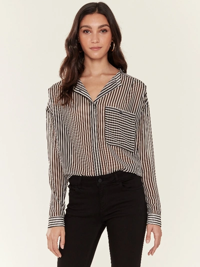 Shop Icons Objects Of Devotion Moderne Blouse - L In Black