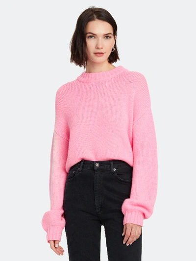 Shop The Fifth Label Skyway Rib Knit Pullover - L - Also In: Xxs, M, Xl In Pink
