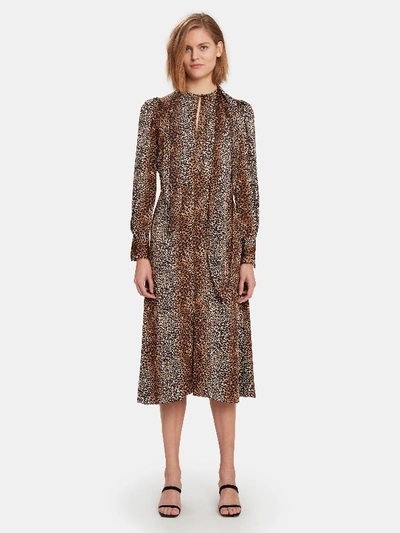 Shop Equipment Calanne Midi Dress In Brown