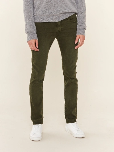 Shop 7 For All Mankind Paxtyn Skinny Jeans In Green