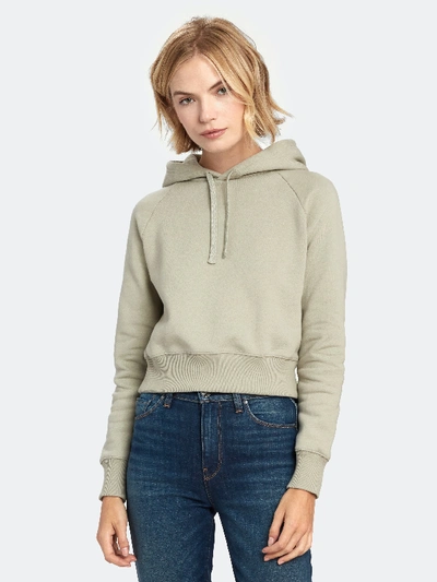 Shop X Karla The Crop Long Sleeve Hoodie - M - Also In: Xs, S, L In Grey