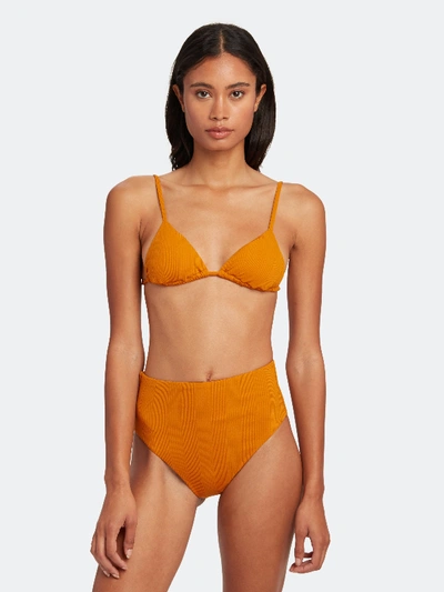 Shop Vitamin A Barcelona High Rise Bottom - L - Also In: Xs, S, Xl In Yellow