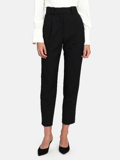 Shop A.l.c Collin Tailored Crepe Pant In Black