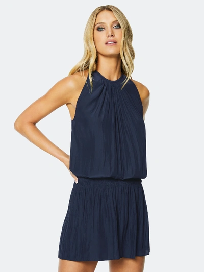 Shop Ramy Brook Paris Sleeveless Mini Dress - L - Also In: Xs, M, S In Blue