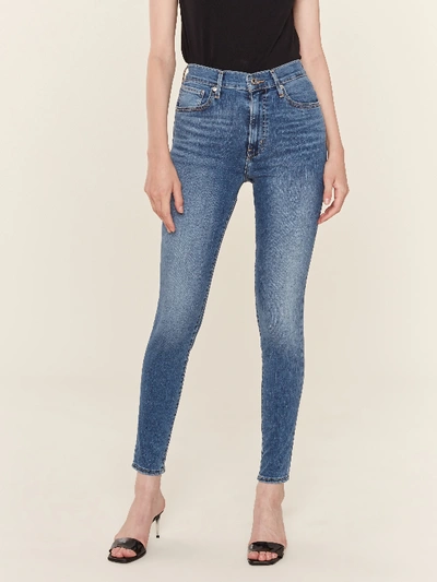 Shop Levi's Mile High Super Skinny Jeans In Blue