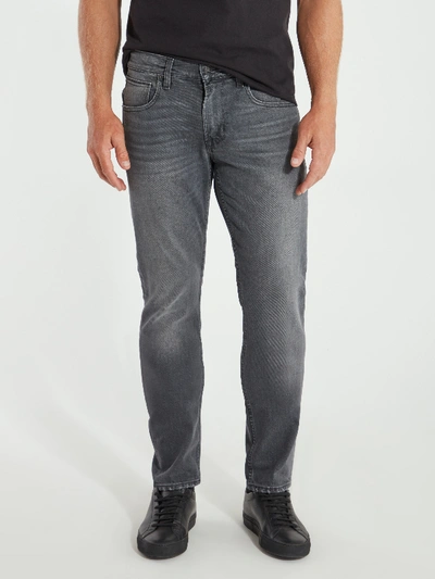 Shop Hudson Blake Slim Straight Jeans In Grey