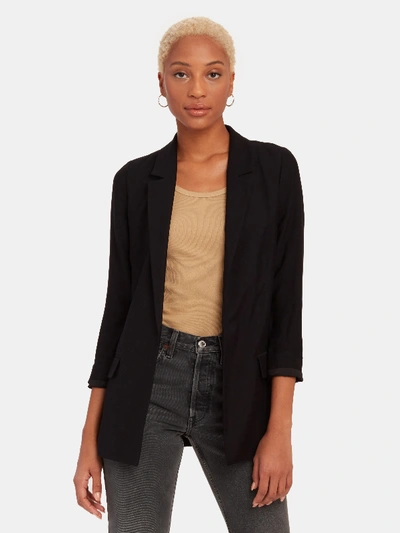 Shop Allsaints Aleida Blazer In Black