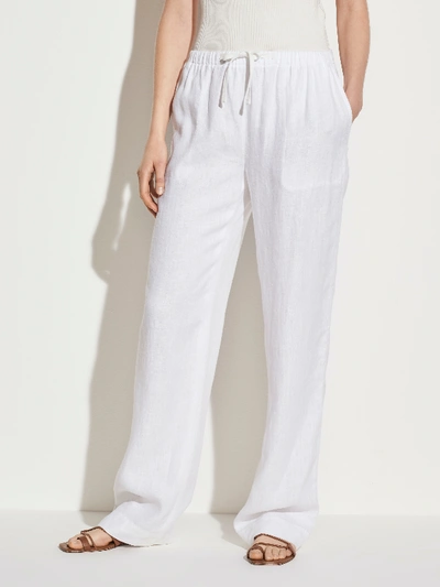 Shop Vince Tie Front Pull On Pant - L - Also In: Xs, M, Xl, S In White