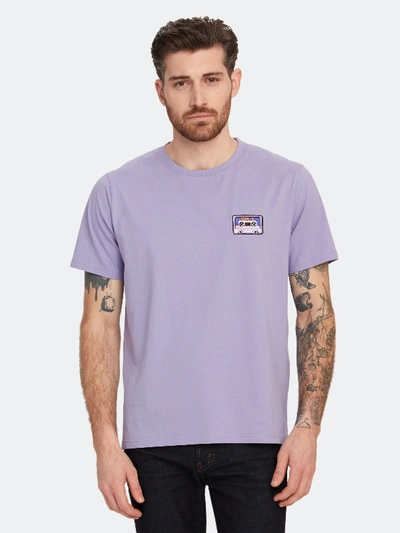 Shop Bricktown Cassette Crewneck T-shirt - S - Also In: L, M, Xs In Purple